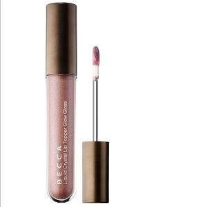 becca liquid crystal glow gloss in topaz x gilt